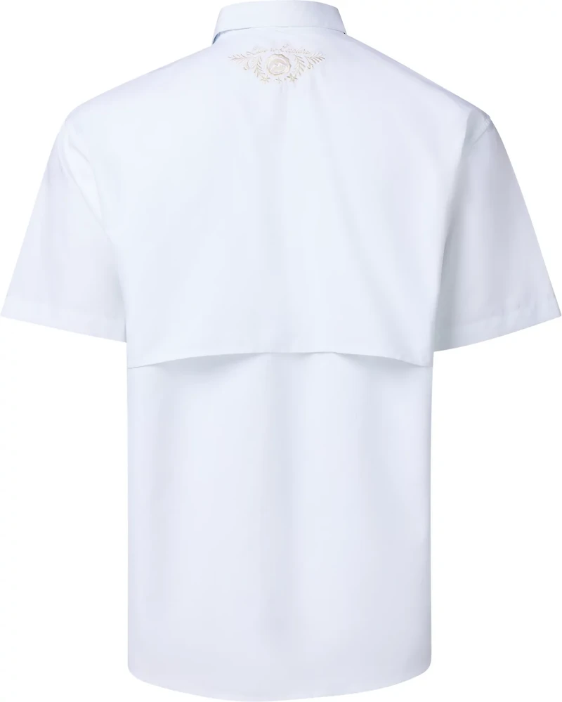 Magellan Outdoors Men's Laguna Madre Talavera Blanco Button Down Shirt