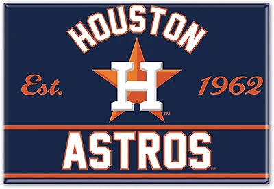 WinCraft Houston Astros Primary Fridge Magnet