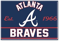 WinCraft Atlanta Braves 2 in x 3 in Primary Fridge Magnet