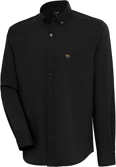 Antigua Men's Jaguars Flight Long Sleeve Woven Shirt