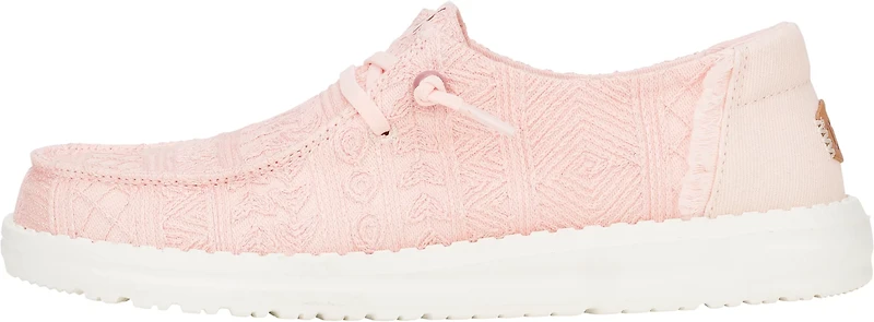 HEYDUDE Women's Crochet Lace Shoes