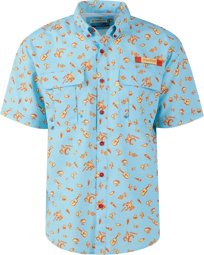 Magellan Outdoors Boys' Laguna Madre Fiesta Fishing Shirt