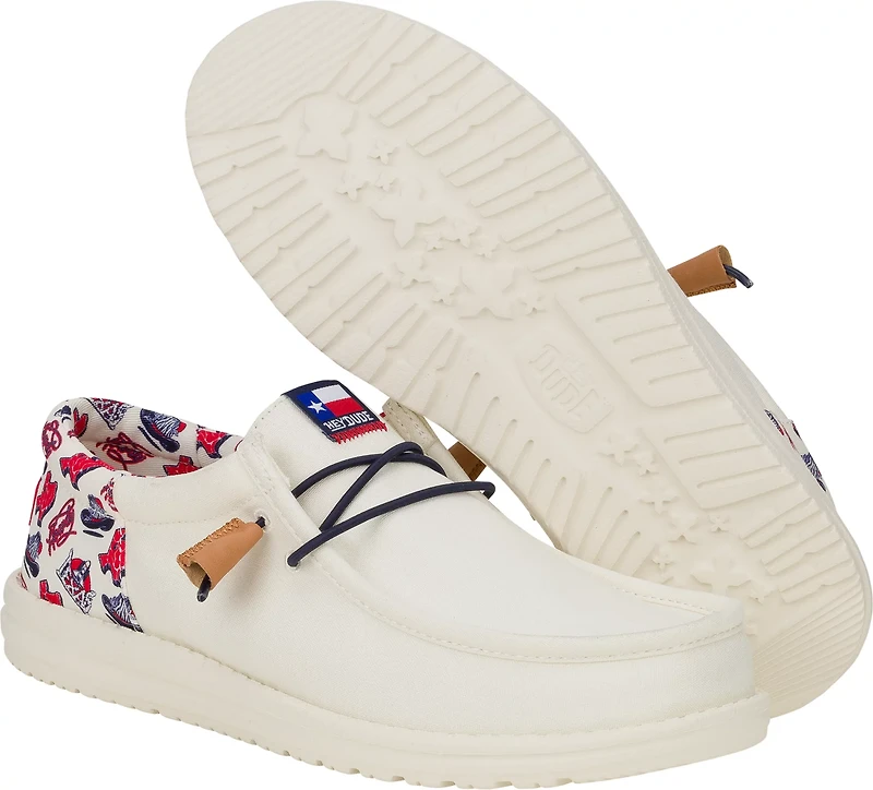 HEYDUDE Men's Wally Texas Funk Shoes