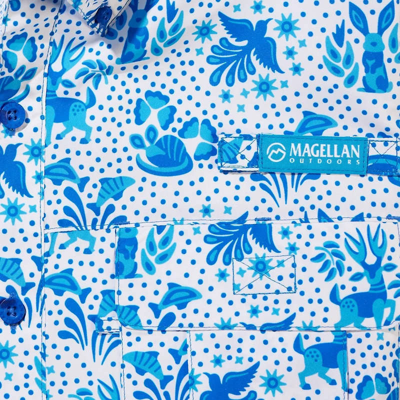 Magellan Outdoors Men's Laguna Madre Otomi Fishing Shirt