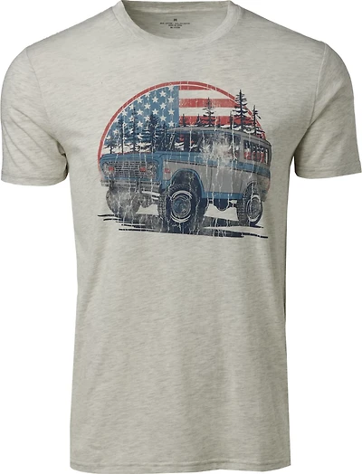 Academy Sports + Outdoors Men's Americana Summer Bronco T-shirt