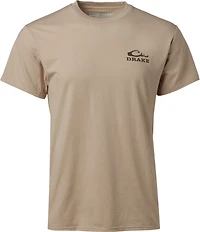 Drake Waterfowl Men's Oval Old School Camo Short Sleeve T-shirt