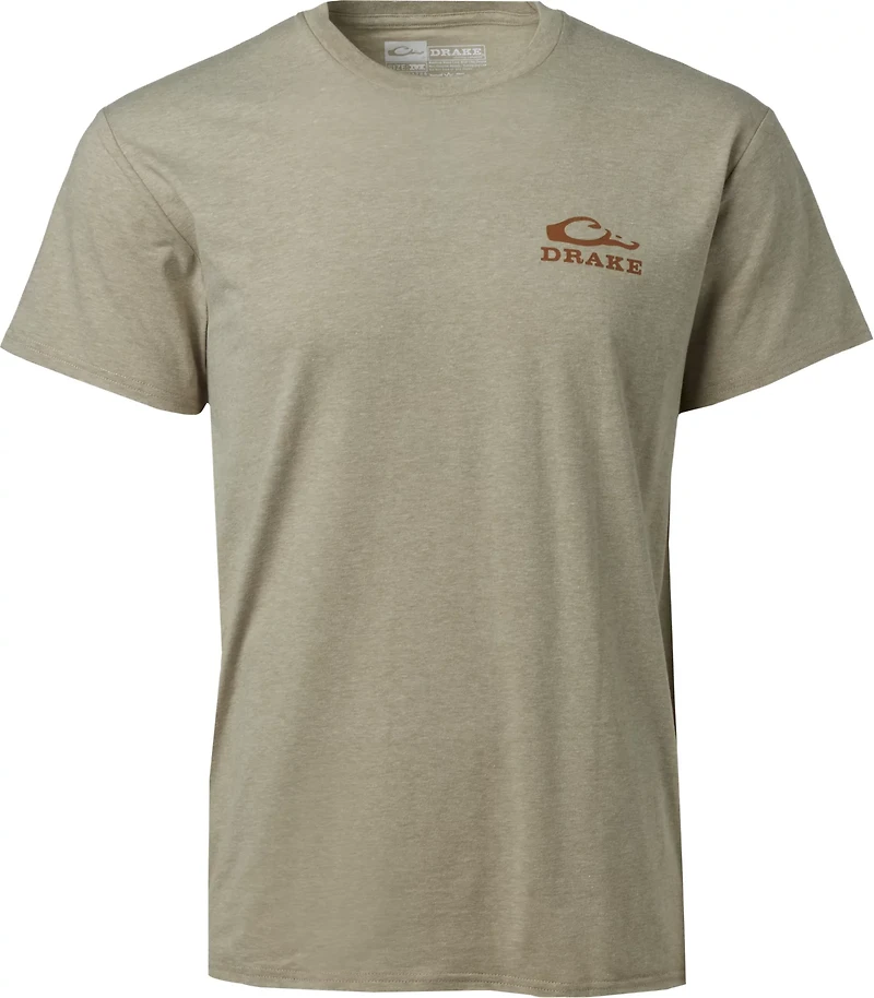 DRAKE WATERFOWL BRONCO HUNT T-SHIRT