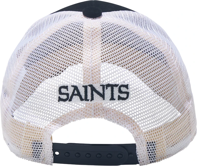 Outerstuff Boys' New Orleans Saints Core Lockup Mesh Back Adjustable Cap