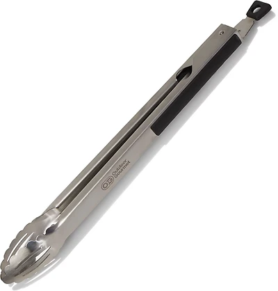 Outdoor Gourmet Deluxe Stainless-Steel Tongs