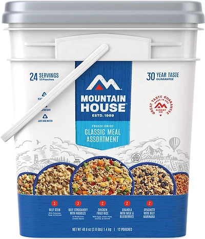 Mountain House Dry Just In Case Classic Meal Bucket