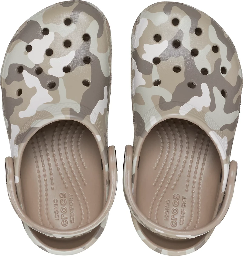 Crocs Kids' PSGS Classic Camo Clogs