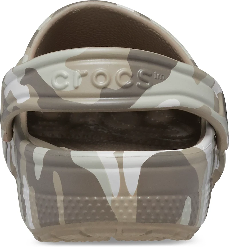 Crocs Kids' PSGS Classic Camo Clogs