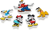 Crocs Disney Micky Mouse and Friends Jibbitz Charms 5-Pack