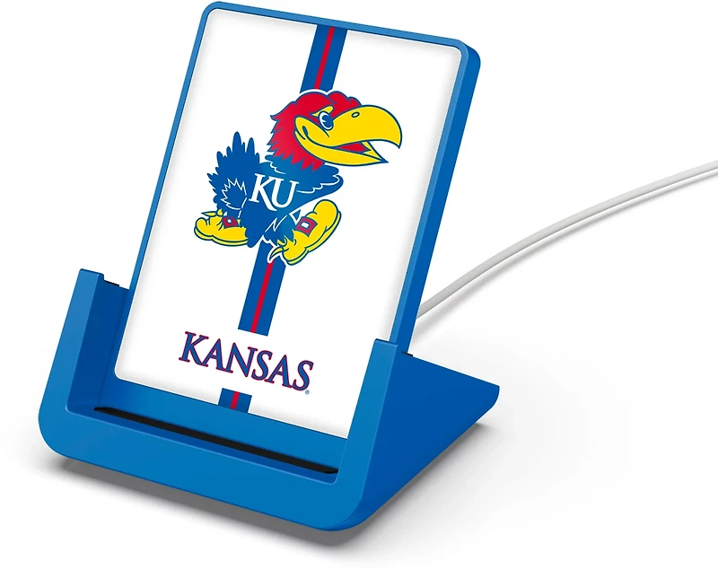 Mizco University of Kansas Wireless Charging Phone Stand