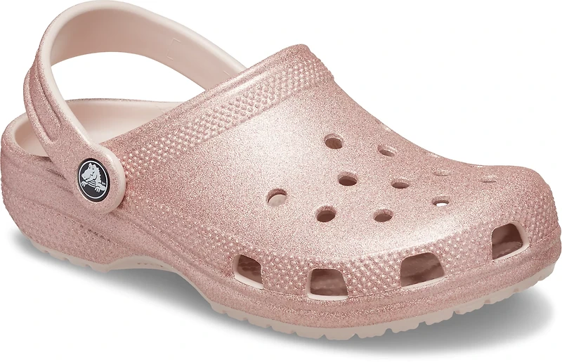 Crocs Kids' Classic Glitter III Clogs