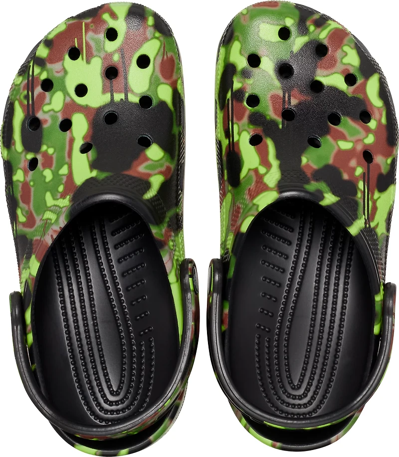 Crocs Adults' Classic Spray Camo Clogs