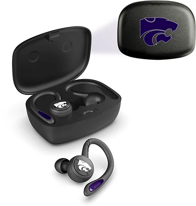 Prime Brands Group Kansas State Wildcats Sport True Wireless Earbuds Version 3 Headphones