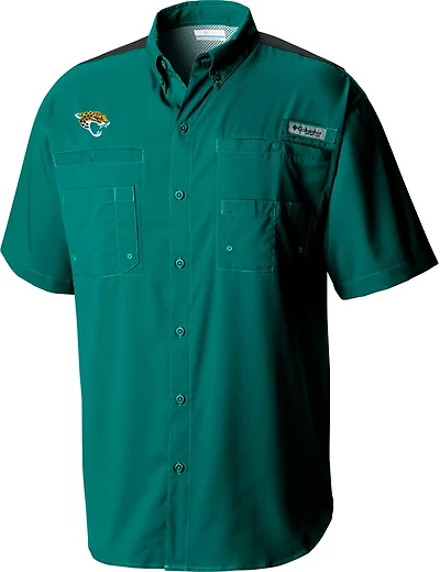 Columbia Sportswear Men's Jacksonville Jaguars Colorblock Tamiami Shirt
