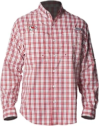Columbia Sportswear Men's Kansas City Chiefs Super Tamiami Long Sleeve Shirt