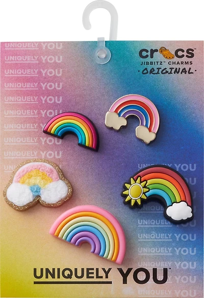 Crocs Jibbitz Lotta Rainbows 5 Pack