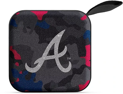 Prime Brand Group Atlanta Braves Bluetooth Mini Lux Tonal Camo Speaker