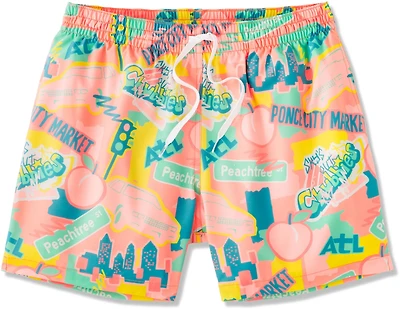 Chubbies Men's The Atlanta Peaches Classic Swim Trunks 5.5 in