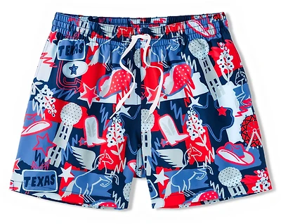 Chubbies Men's The Travelers - Dallas Classic Swim Trunks 5.5