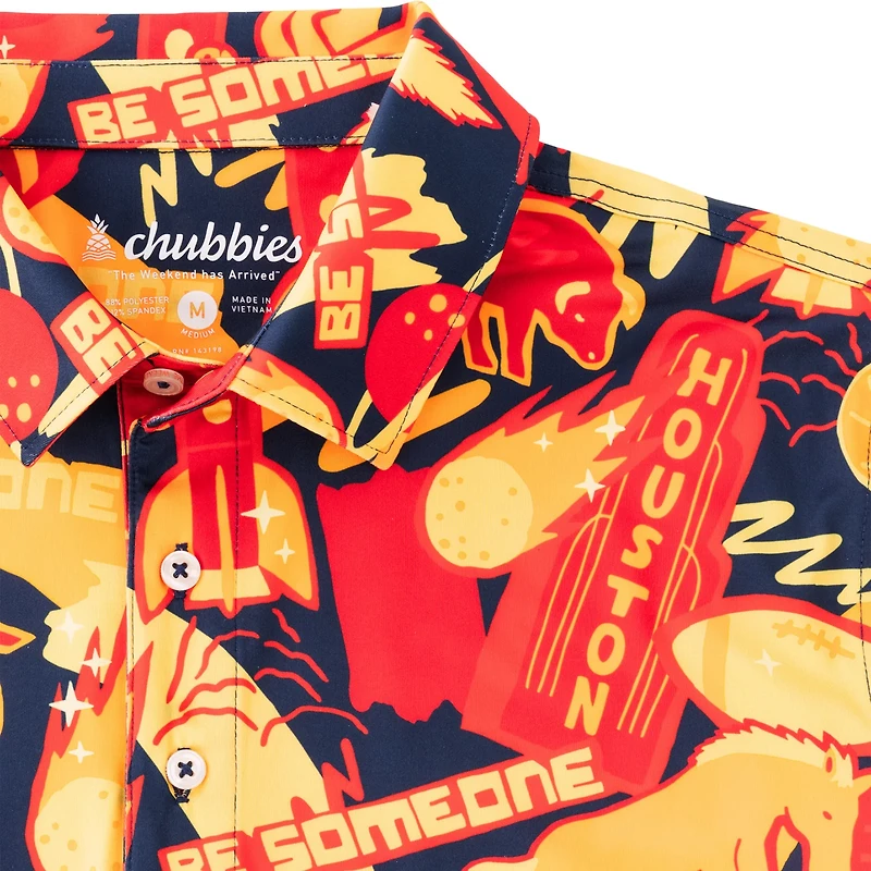 Chubbies Men's The Traveler - Houston Performance Polo