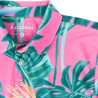 Chubbies Men's The Birds of Paradise Performance Polo Shirt