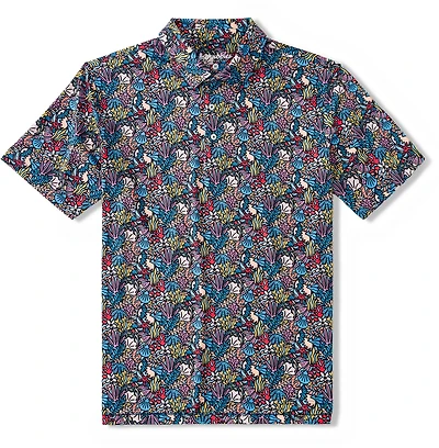 Chubbies Men's The Reef Explorer Performance Polo Shirt