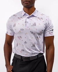 Waggle Men's Bev Cart Bandit Polo