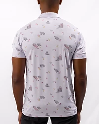 Waggle Men's Bev Cart Bandit Polo