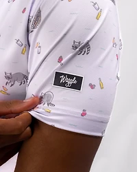 Waggle Men's Bev Cart Bandit Polo