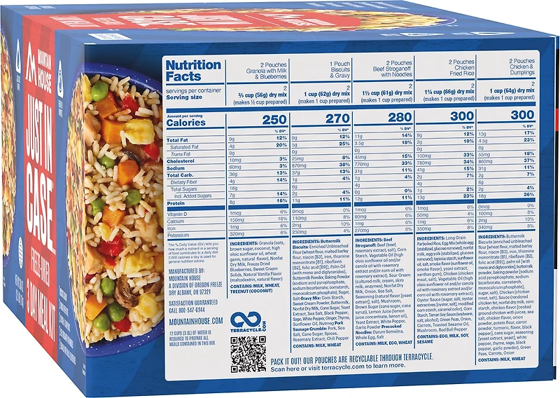 Mountain House Just In Case 3-Day Emergency Food Supply Kit