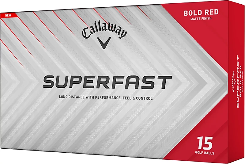 Callaway Superfast Bold Golf Balls 15-Pack