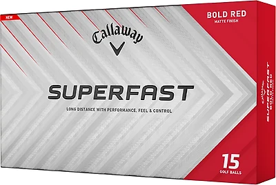 Callaway Superfast Bold Golf Balls 15-Pack