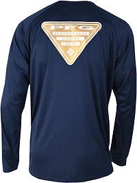 Columbia Sportswear Men's Houston Astros Cooperstown PFG Terminal Tackle Long Sleeve T-shirt