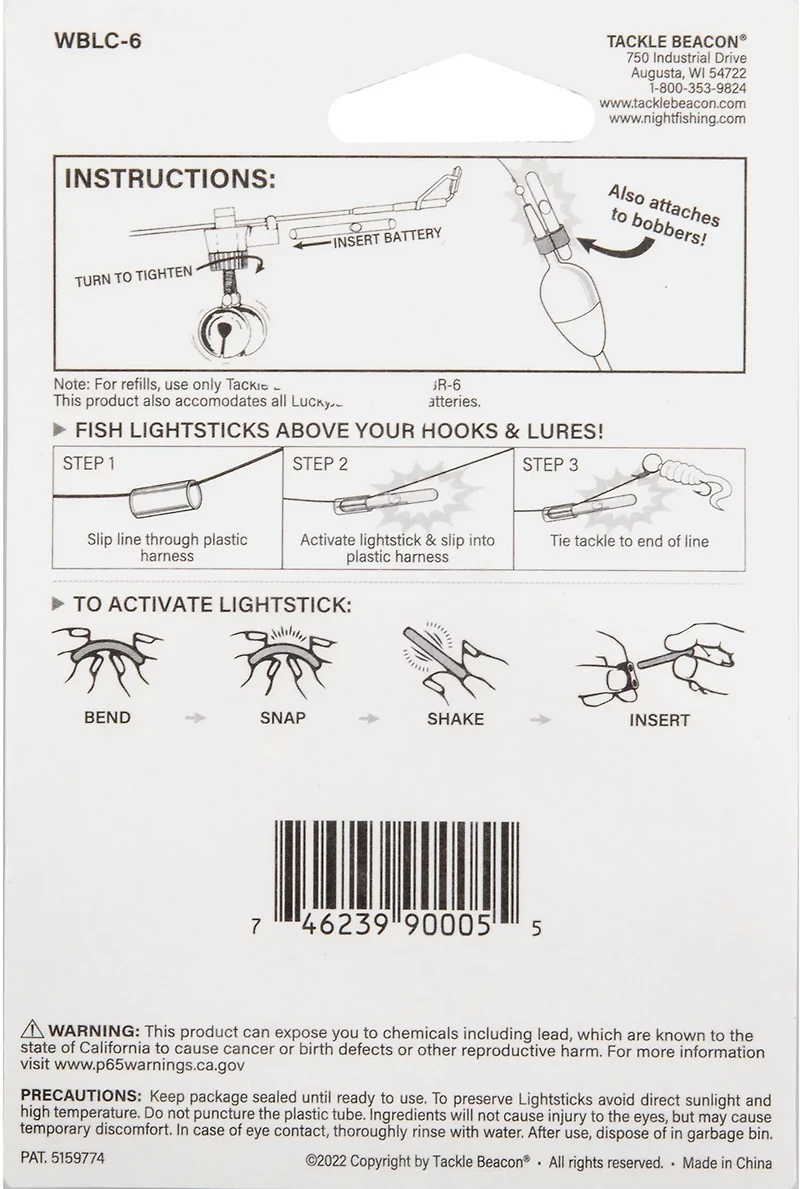 Rob-N-Bobb Beacon Bell Lightstick Combo 6-Pack