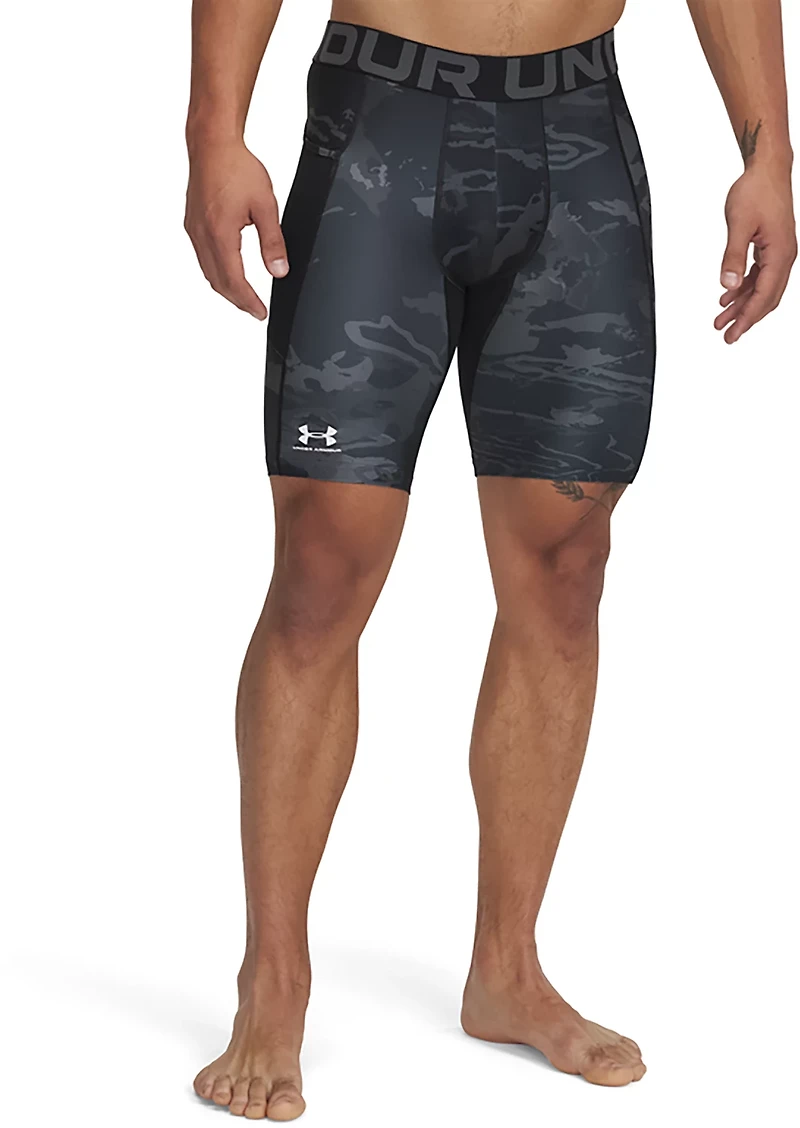 Under Armour Men's HeatGear Printed Long 10 Shorts