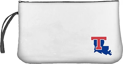 Logo Brands Louisiana Tech University Clear Wristlet