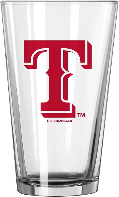 Logo Brands Rangers Gameday 16 oz Pint Glass