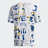 adidas Youth Houston Dynamo Kick Childhood Cancer Pre-Match Shirt