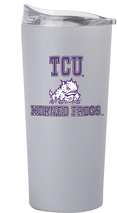 Logo Brands Texas Christian University oz Athletic Powder Coat Tumbler