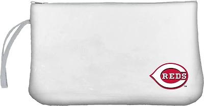 Logo Brands Reds Clear Wristlet