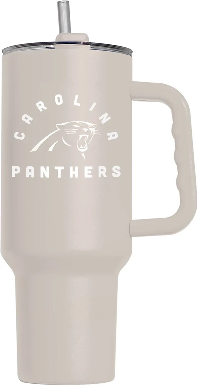 Logo Brands Panthers 40 oz Archway Powder Coat Tumbler