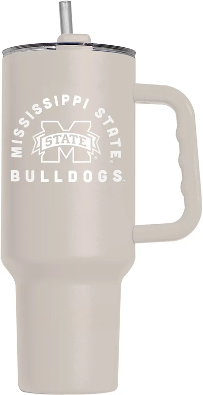 Logo Brands Mississippi State 40 oz Archway Powder Coat Tumbler