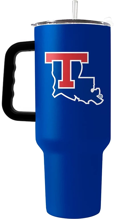 Logo Brands Louisiana Tech University Flipside Powder-Coat 40 oz Tumbler