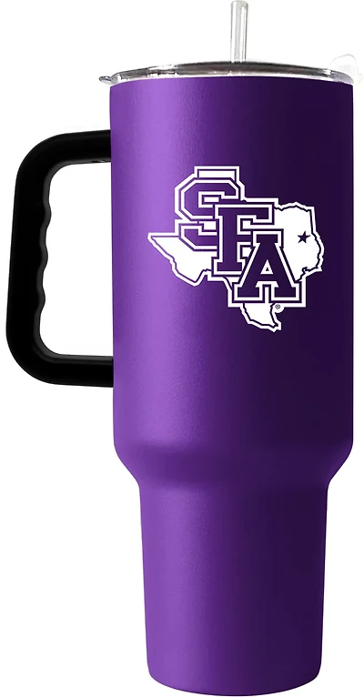 Logo Brands SFA 40 oz Flipside Powder Coat Tumbler