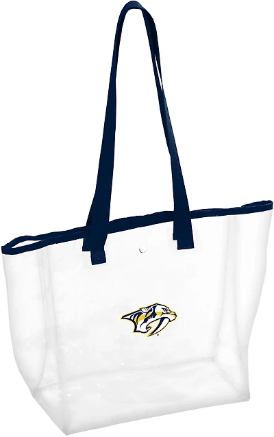 Logo Brands Predators Stadium Clear Tote