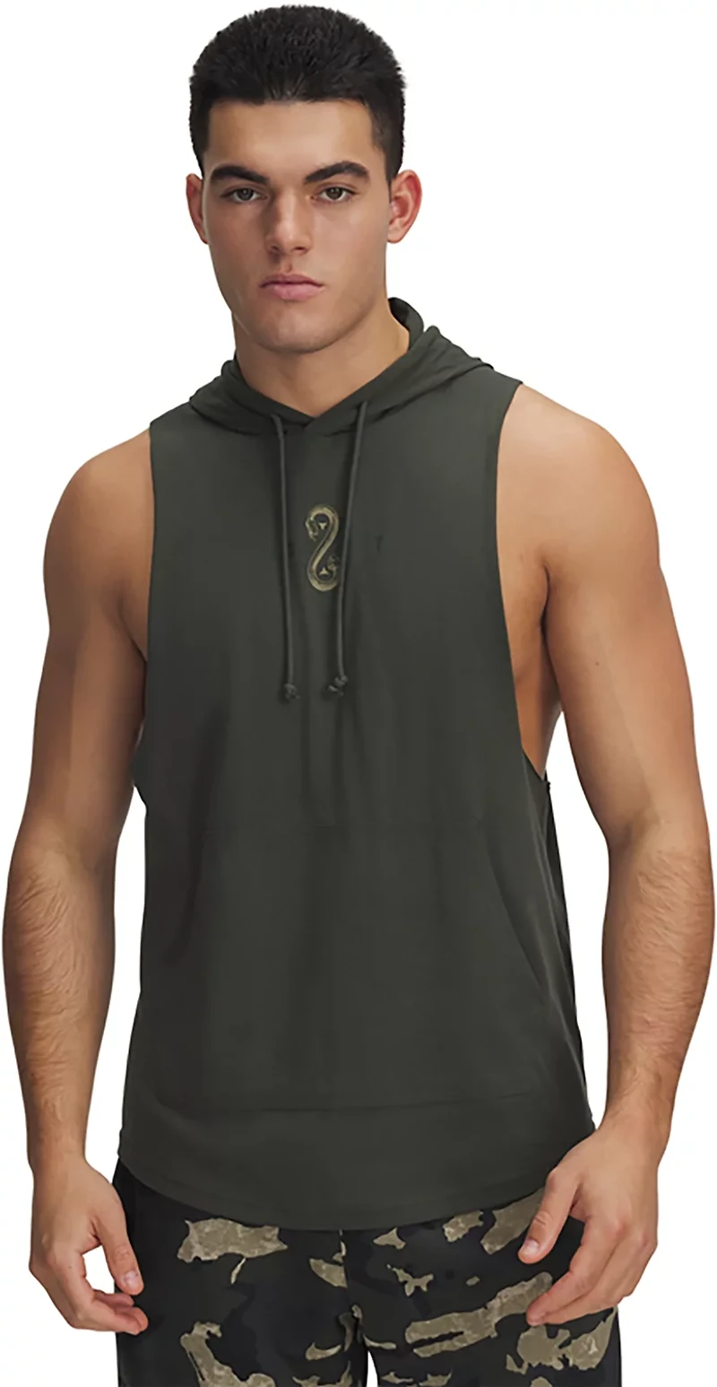 Under Armour Men's Project Rock Snake Sleeveless Hoodie